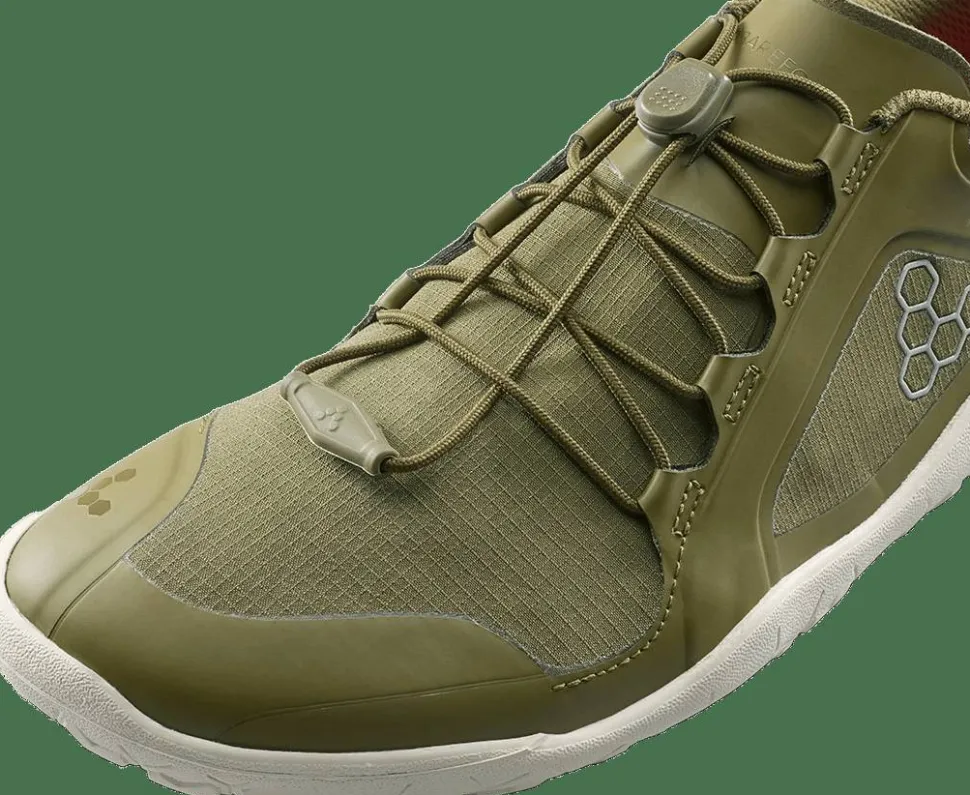 Vivobarefoot Women's Primus Trail III All Weather FG Dark Olive/White
