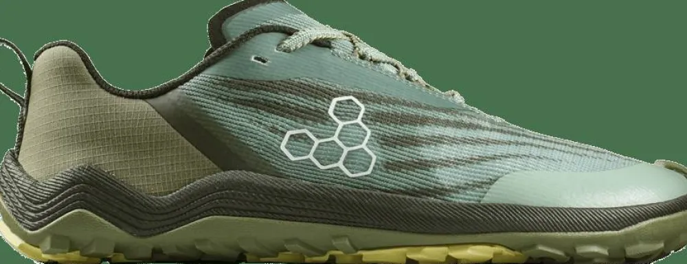 Vivobarefoot Women's Primus Trail Flow Glacial Green Clearance
