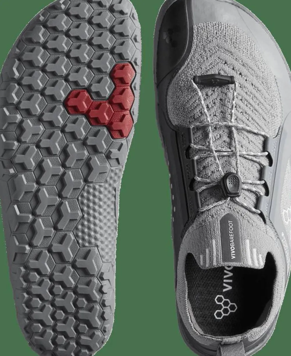 Vivobarefoot Women's Primus Trail Knit FG Gray Discount