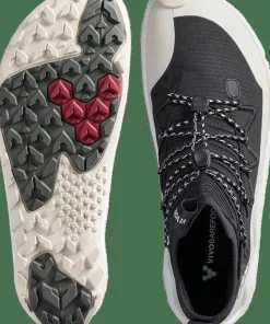 Vivobarefoot Women's Primus Trail Flow Mid Obsidian Hot