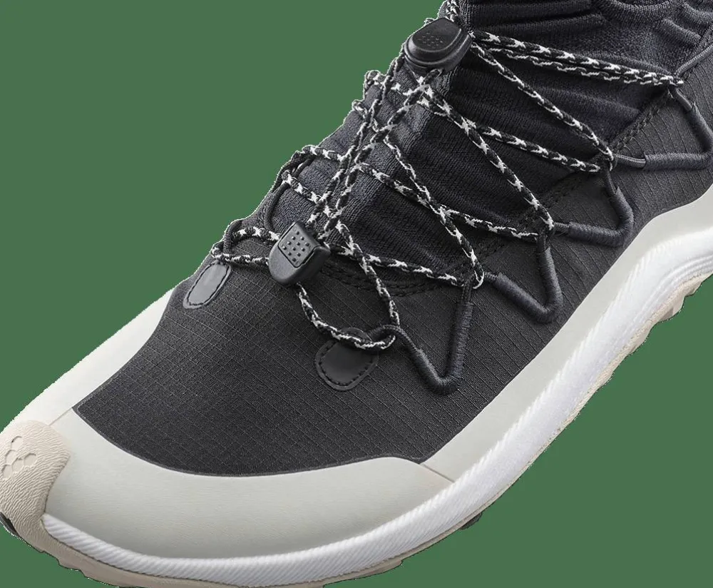 Vivobarefoot Women's Primus Trail Flow Mid Obsidian Hot