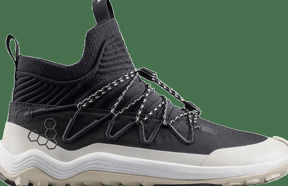 Vivobarefoot Women's Primus Trail Flow Mid Obsidian Hot