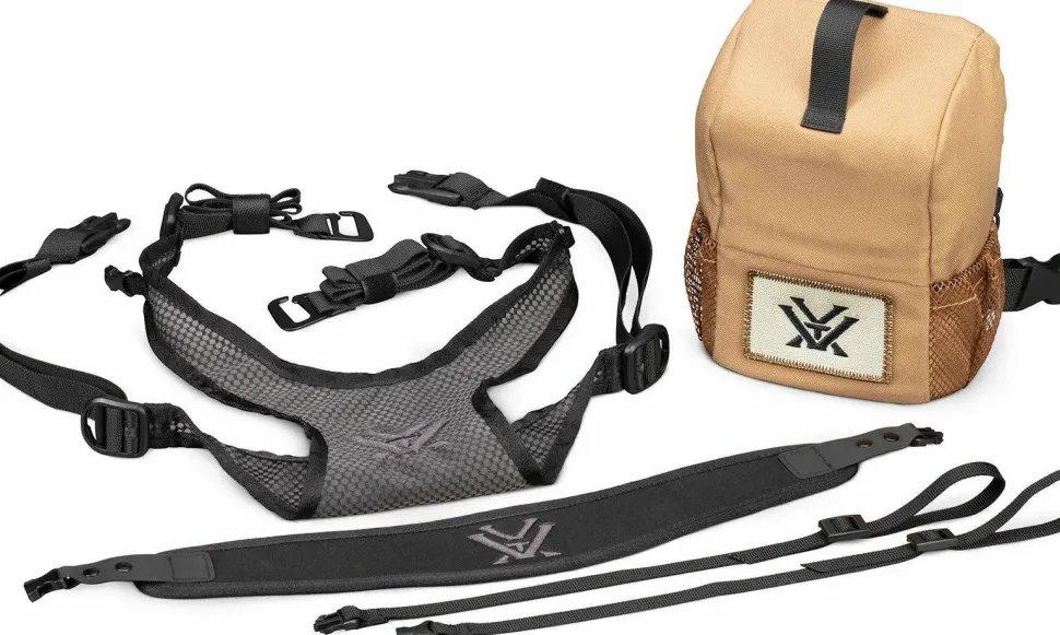 Vortex GlassPak Sport Binocular Harness Sand/Black