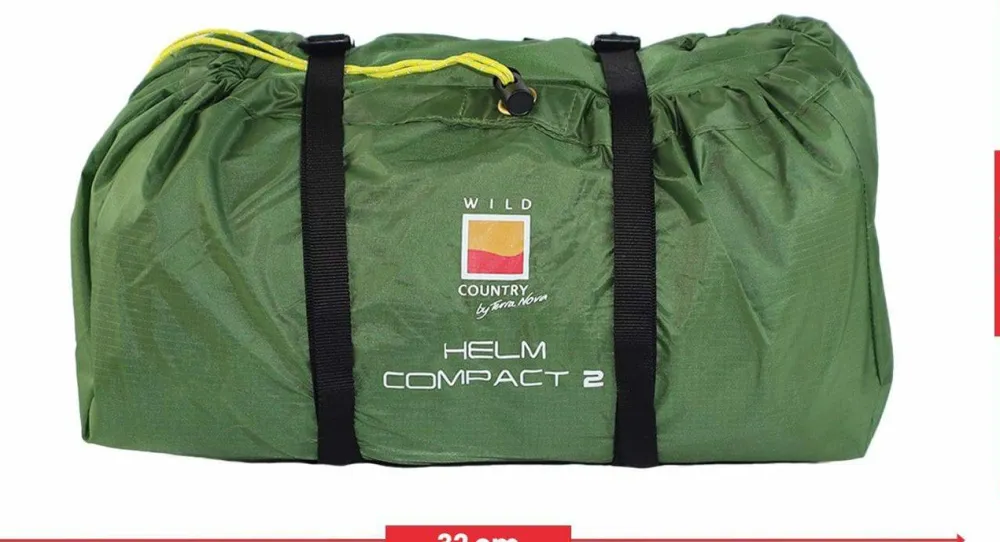 Outlet WildCountry Helm Compact 2 Tält, Sovsäckar & Liggunderlag