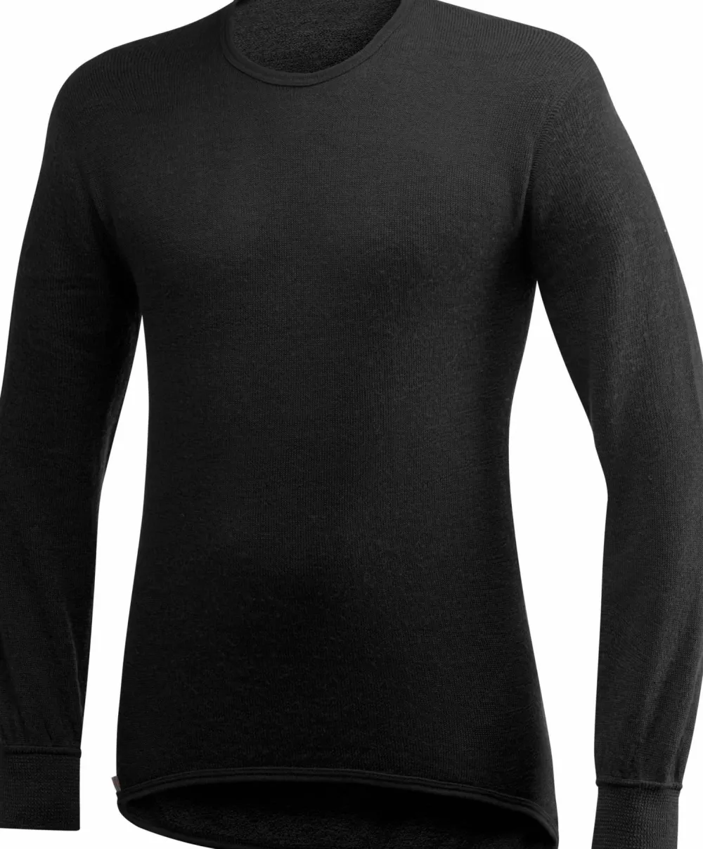 Woolpower Crewneck 200 Black Best