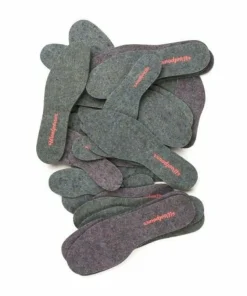 Woolpower Felt Insoles Recycled Grey Best