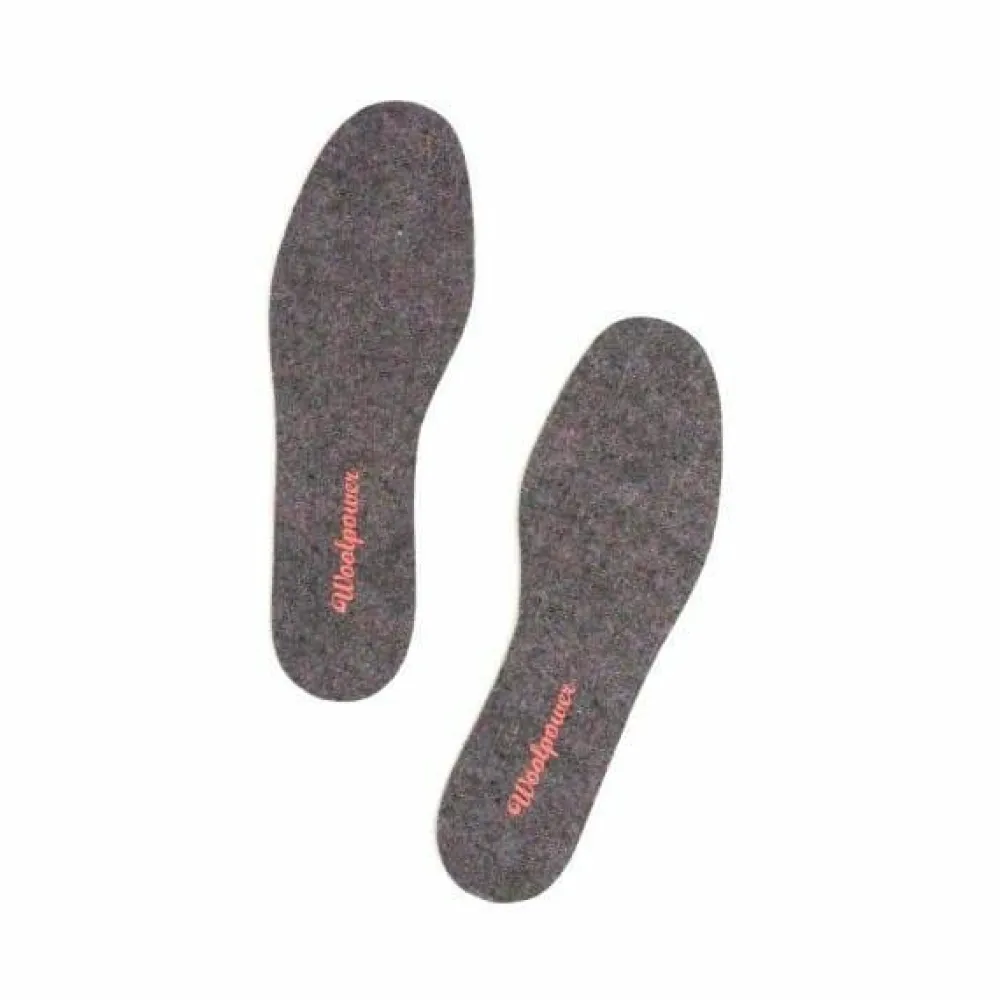 Woolpower Felt Insoles Recycled Grey Best