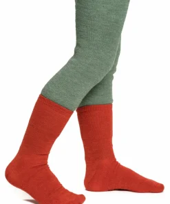 Woolpower Kids' Socks Liner Classic Autumn Red Clearance
