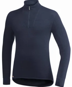 Woolpower Zip Turtleneck 200 Dark Navy
