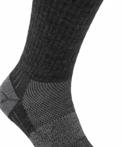 Wrightsock Merino Escape Crew Anti Blister System Grey/Smoke New