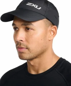 2XU Run Cap Black/Black Online