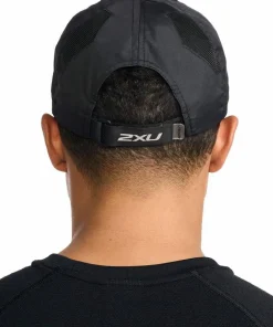 2XU Run Cap Black/Black Online