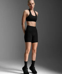 Discount Women's Form Stash Hi-Rise Compression 4 Inch Shorts Träningskläder Dam