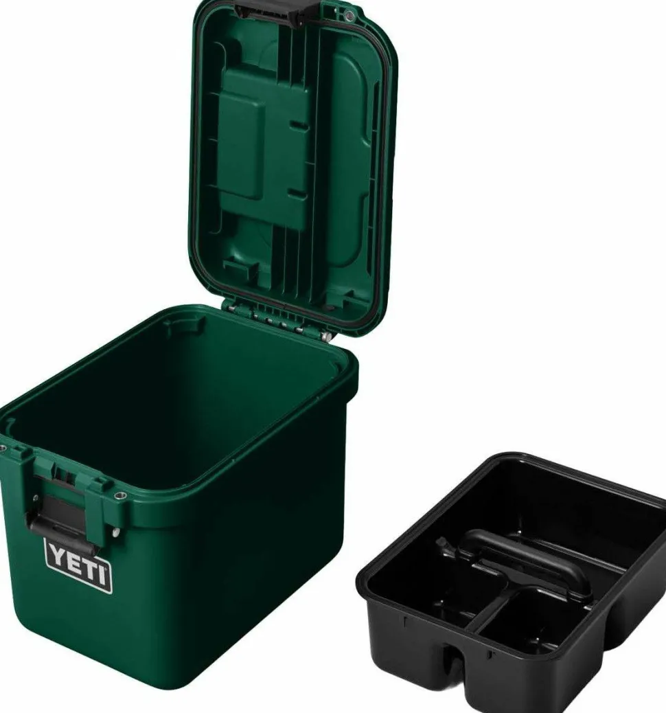 Yeti Loadout Gobox 15 Gear Case Black Forest Green
