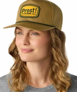 Yeti Prost! Flat Brim Rope Hat Brown