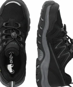 ZigZag Kids' Docheet Outdoor Shoe Waterproof Black Clearance