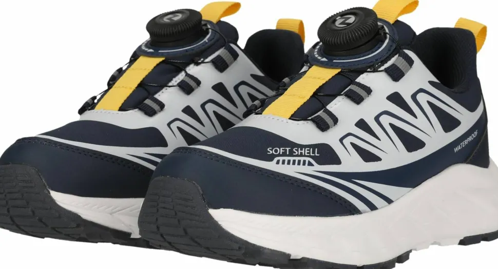 ZigZag Kids' Nuovo Q-Lock Shoe Waterproof Navy