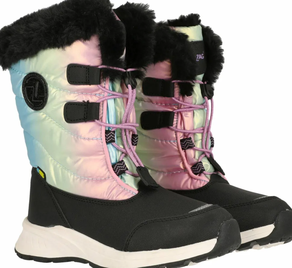 ZigZag Kids' Rasbell Boot Wp Rainbow