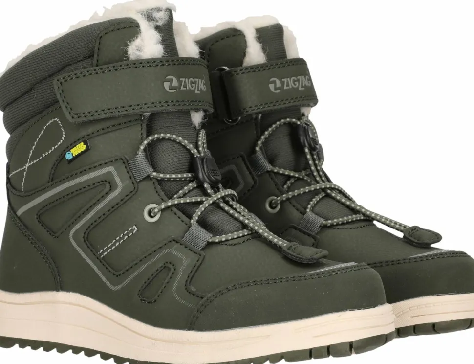 ZigZag Kids' Rincet Winterboot Waterproof Beetle