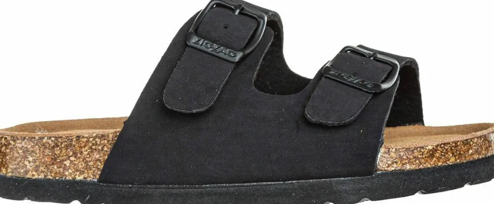 Zig Zag ZigZag Kids' Souza Cork Sandal Black New