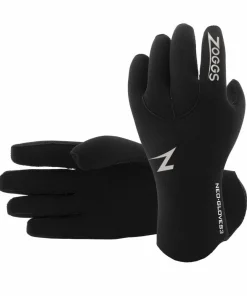 Zoggs Neoprene Swimming Gloves 3 Black