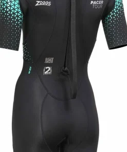 Zoggs Women's Pacer Tour Shorty Black/Blue Hot